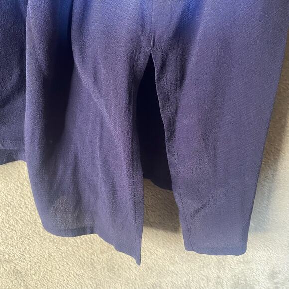 Soft Surroundings Top Women Size 2X V-Neck Pullover Long Sleeve Roll Tab Tunic - Picture 8 of 11